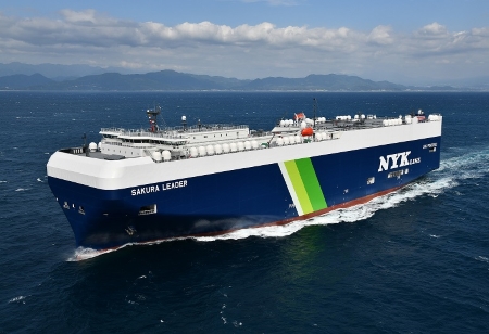 Japan's NYK signs a charter agreement for five LNG carriers with a consortium