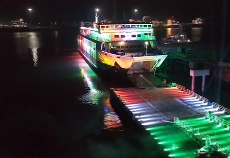 India launched its first and Asia's largest Solar-Powered ROPAX ferry service on the Gulf of Cambay