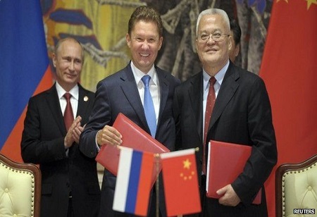 Gazprom & CNPC Sign Deal on Supplying Russian Gas to China