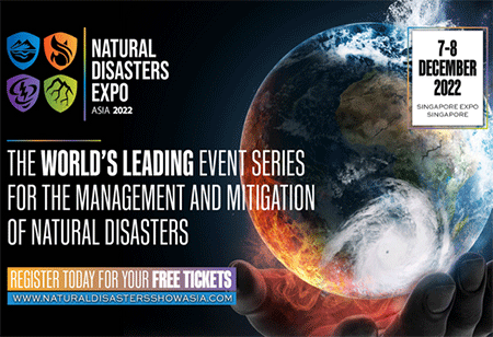 The Natural Disasters Expo is delighted to launch its first ever Asia-based conference in Singapore in December 2022