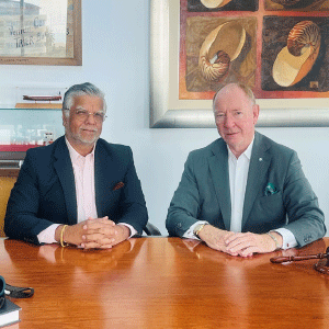 Capt. Eberhard Koch, Chairman, CEO & Partner, Sunil Kapoor COO & Partner, 